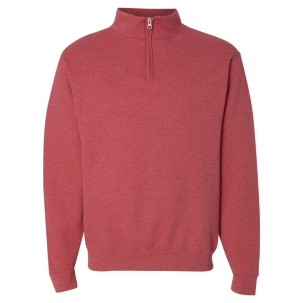 JohnFRoss - Nublend® Cadet Collar Quarter-Zip Sweatshirt Thumbnail