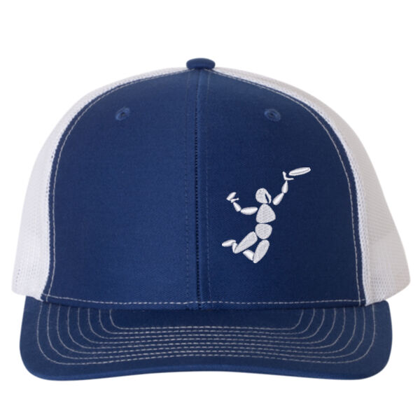 Embroidered Slipped Disc Trucker Hat Thumbnail